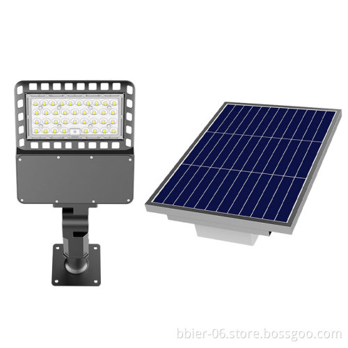 100W Waterproof IP65 Solar-Powered Outdoor Flood Light
